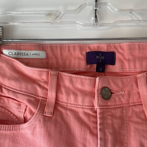 not your daughters peach skinny jean clarissa ankle size 2 - Picture 2 of 3
